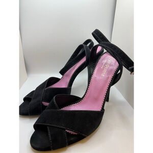 Yves Saint Laurent Black Suede Heels 39/9